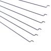 10Pcs Z-Type Steering Gear Lever Diameter 1.2mm Length 20cm Stainless Steel Pull Rod Servo Lever for RC Airplane Part view 1