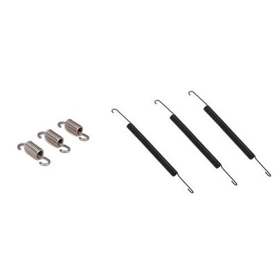 6PCS Exhaust Pipe Tubing Muffler Joiner Spring 98mm for HSP 1/8 Or 16mm for 1/5 1/8 1/10 RC Nitro Engine Car(Mix Choose 1)