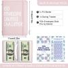 APMFHO 100 Days Money Saving Challenge Coin Envelope Budgetstorage Book, Money Saving Binder, Easy and Fun Way to Save $10,000 or $5,050, Money Saving Challenge with Family, Friends, Bestie view 2