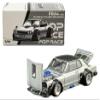 1:64 Diecast Model Car Compatible with Nissan Skyline GT-R V8 Drift (Hakosuka) Silver Chrome Hong Kong Toy Car Salon 2025 Limited Edition by Pop Race PR640330 view 1