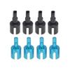 4pcs Metal Gearbox Joint Cup Differential Cup Diff Cup for Tamiya TT01 TT02 TT01D TT01E DF-02 M05 M06 1/10 RC Car Upgrade Parts(Set A) view 2