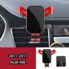 Car Phone Mount for Audi A8L 2011-2017, 360 Rotation Adjustable Holder, Secure Grip, Easy One Hand Use, Hands Free for Safe Driving, Durable Everyday Design,C Red view 2