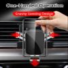 Car Phone Mount for Audi A8L 2011-2017, 360 Rotation Adjustable Holder, Secure Grip, Easy One Hand Use, Hands Free for Safe Driving, Durable Everyday Design,C Red view 3