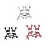 4PCS Metal Front & Rear Shock Damper Towers Mount Hoops for Axial SCX10 II 90046 90047 1/10 RC Crawler Upgrade Parts(Silver) view 2