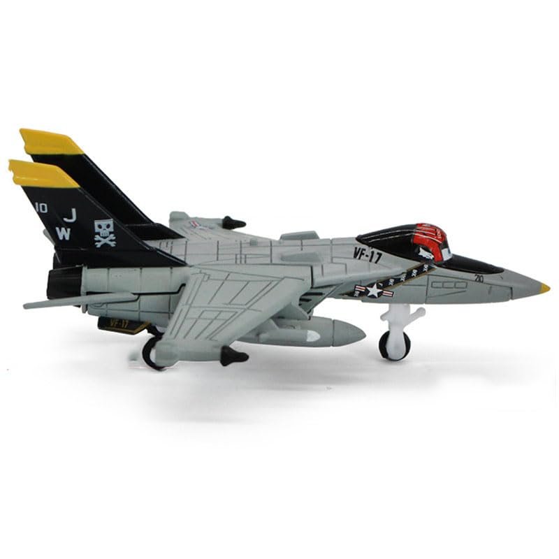 LATUROP 1 Pack Movie Toy Plane, Carrier Soldier Diecast Airplane Model, Cartoon Aircraft Models for Children Festival and Birthday Gift. (Red-Headed Soldier Plane)