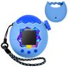 Case for Tamagotchi Paradise Soft Silicone Cover, Protector Sleeve Skin for Virtual Pet Game Machine with Detachable Lanyard Portable Anti-Drop Holder, Blue view 1