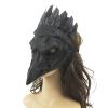 2 Pcs Crow Mask Wing Cosplay Set,Realistic Halloween Bird Costume for Role-Play Party,Christmas,Masquerad,Black Raven Eyes Masks Outfit view 4
