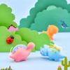 4 Styles Mini Dinosaur Figurines Set  8 Pcs Resin Miniatures for Fairy Garden Accessories, Terrarium Crafts, DIY Micro Landscape, Cake Toppers, Desk & Car Decorations, Birthday Gift Playset view 3