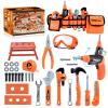 CASRRA Kids Tool Set Toddlers Tool Kit Kids Toddlers Tool Belt 3 4 5 Year Old Construction Tools Toys for Boys Birthday Gifts Age 3 4 5 view 1