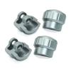 RC Car Parts For Arrma 1/7 1/8 4PCS Aluminum Alloy Shock Cap Absorber Protector RC Car Tracked Vehicles Accessories Upgrades And Replacements Repairs(Gray) view 1