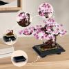 4 in 1 Bonsai Tree Building Blocks Set, 529PCS Botanical Model with Seasonal Transformations, Creative Nature Construction Kit for Relaxation, Home Dcor and STEM Learning Gift for Adults and Kids view 3