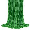 72 PCS St. Patricks Day Beads Necklace, Christmas Bead Necklaces, Green Mardi Gras Beads, 33 Inch Green Bead Necklaces for Mardi Gras St. Patricks Day Day Christmas Festive Events, Party Favors view 1