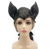 2 Pcs Bat Ears and Mask Set,Half Face Skull Bat Mask,Skeleton Bat Costume for Role-Play Party,Animal Skull Masks (Silver) view 3