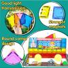 106Pcs Magnetic Tiles, Magnetic Building Blocks, Preschool Montessori Toys Gift for 3+ Year Old Boys and Girls, Sensory Toys for Kids Aged 3-5 and 4-8, Ideas for Toddler with Autism Christmas view 3