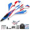 CKYSCHN F22 Remote Control Airplane 4 Channel with Lights | 2.4G Fighter RC Plane with 3 Flight Modes for Beginners - RTF RC Airplane for Adults 37 Minutes Flight Time view 1