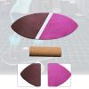 FytStycale Surf Balance Board with Roller Adult Kids Workout Equipment Wooden Balance Board for Skateboarding Baseball Basketball, Multicolor view 3