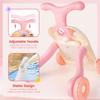 AuntyFey Baby Walker, 3 in 1 Push Walker for Baby Girls Boys, Baby Walking Toy for 1 Year Old Learning to Walk, Sit to Stand Baby Walker Push Toy for Girl 12 Months, Pink view 4