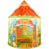 Amplov LED Dinosaur Play Tent for Kids, 53"  41" Light Up Pop Up Indoor/Outdoor Playhouse Fort with Carrying Bag, Foldable Dino Pretend Play Tent for Toddlers Ages 35, Ideal Gift for Ages 39 view 1