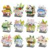12 Set Shop City Street View House Mini Building Micro Blocks Toy Store Set Shop for Home Decor Toys Birthday Gifts for Adults and Kids view 1