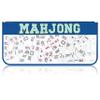 BuyCard Empty Mahjong Tiles, Zippered Case for American Mahjong Set, Mahjong Gift Accessories Organizer, Card Holder Bouch (Case Only) (Blue) view 1