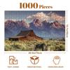 Jigsaw Puzzles 1000 Pieces for Adult Moulton Barn Tetons Morning Light Puzzle Game for Family Wooden Puzzle Toy Educational Games Puzzles for Home Decor view 2