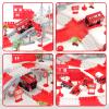 BEMITON Race Track Playset for Kids - Flexible DIY Car Track Toy, Educational Birthday Gift for Boys Ages 3 4 5 6 7, 330+ PCS Building Kit with Fire Trucks view 3