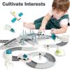 BEMITON Race Track Toy for Kids - Best Birthday Gift for 3 4 5 6 7 Year Old Boys, 290+ PCS DIY Flexible Track Playset, Creative Building Toys view 2