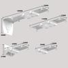 Heavy-Duty Curtain Tracks are Installed on The Ceiling and Walls, Featuring Built-in Silent Rollers, Suitable for Room partitions, Living Rooms, bedrooms, and Offices.(Gold,2.2m(7.2ft)) view 3