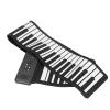 Asixxsix 88 Key Hand Roll Piano, Folding Piano Keyboard with 128 Tones 128 Rhythms USB MIDI Output, Portable Keyboard Piano for Beginners Kids Adults Classroom Teaching view 1