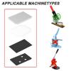 1000 Sets DIY Square Photo Badge Button Press Machine Consumables,Photo Magnet Making Machine Consumables,Use in Refrigerators and Anywhere There is Iron Acrylic-2.1x3.2in view 3