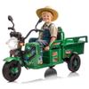12V Kids Electric 3-Wheel Cargo Truck, Ride on Toy with 12.6" Extra Wide Seat, Toddler Ride on Car with Large Storage Space, Music, Non-Slip 3-Wheel Design & LED Lights (Green) view 1