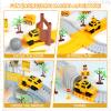 ToyFuntasy Construction Race Tracks Toys for Kids - 330+ PCS Track Play Set with Cars and Construction Trucks, Best Birthday Gifts for 3 4 5 6 7 Year Old Boys, Flexible DIY Engineering Building Set view 3