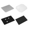 1000 Sets DIY Square Photo Badge Button Press Machine Consumables,Photo Magnet Making Machine Consumables,Use in Refrigerators and Anywhere There is Iron Acrylic-2.6x3.6in view 1