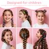 CLRDZN Hair Gem Stamper Kit,Hair Ties and Hair Clips Bling Hair Jewels for Girls Toys, Hair Styling Tool with Reusable Shining Diamonds, Birthday Gifts Toys for Girls Ages 3 4 5 6 8-12 view 3