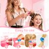 CLRDZN Hair Gem Stamper Kit,Hair Ties and Hair Clips Bling Hair Jewels for Girls Toys, Hair Styling Tool with Reusable Shining Diamonds, Birthday Gifts Toys for Girls Ages 3 4 5 6 8-12 view 4