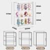 2 Pack 3 Tier Clear Acrylic Display Cases for Collectibles, Display Case for Figures with 2 Adjustable Shelves, Desktop or Wall-Mounted Storage Organizer Showcase for Action Figure & Anime Figures view 2