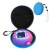 YAJOJO Carrying Case for Tamagotchi Paradise Virtual Interactive Pet Game Machine & Accessories- Hard Shell Protective Portable Travel Storage Bag with Wrist Strap& Carabiner,Blue view 1