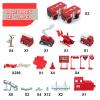 GIAT Race Car Track Toy for Kids - Birthday Gift for Boys Ages 3 4 5 6 7 Year Old, Flexible DIY Playset with Helicopter and Fire Truck, 330+ PCS Interactive Set view 3