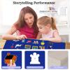 Ai fsem Fairy Tales Goodnight Moon Felt Board Story Sets Felt Toys Toddler Storytelling Interactive Toys Role Play Preschool Learning Activities view 2