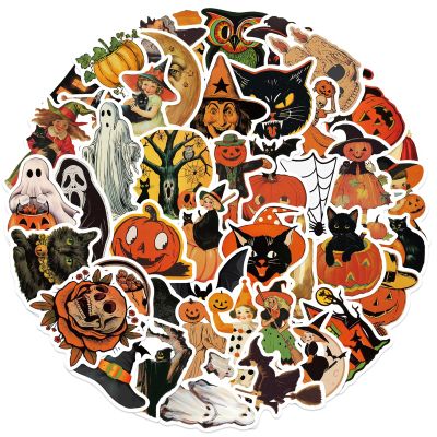100PCS Halloween Stickers,Cool Ghost Decorative Sticker for Halloween Party Favor Decor for Water Bottles,Laptop,Luggage Phone, Vinyl Waterproof Decals Kids Sticker (Halloween Sticker)