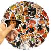 100PCS Halloween Stickers,Cool Ghost Decorative Sticker for Halloween Party Favor Decor for Water Bottles,Laptop,Luggage Phone, Vinyl Waterproof Decals Kids Sticker (Halloween Sticker) view 2