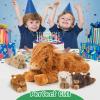 5PC Highland Cow Stuffed Animals with Babies Inside, 1 Mommy Highland Cow Plush & 4 Surprise Babies, Cute Soft Plush Toy for Kid Boy Girl Age 3-8, Gifts Ideal for Birthday, Christmas Imaginative Play view 2