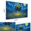 Board Game 14x24in MTG Playmat Compatible for OCG CCG RPG TCG Playmats (Summon The Black Lotus) view 3