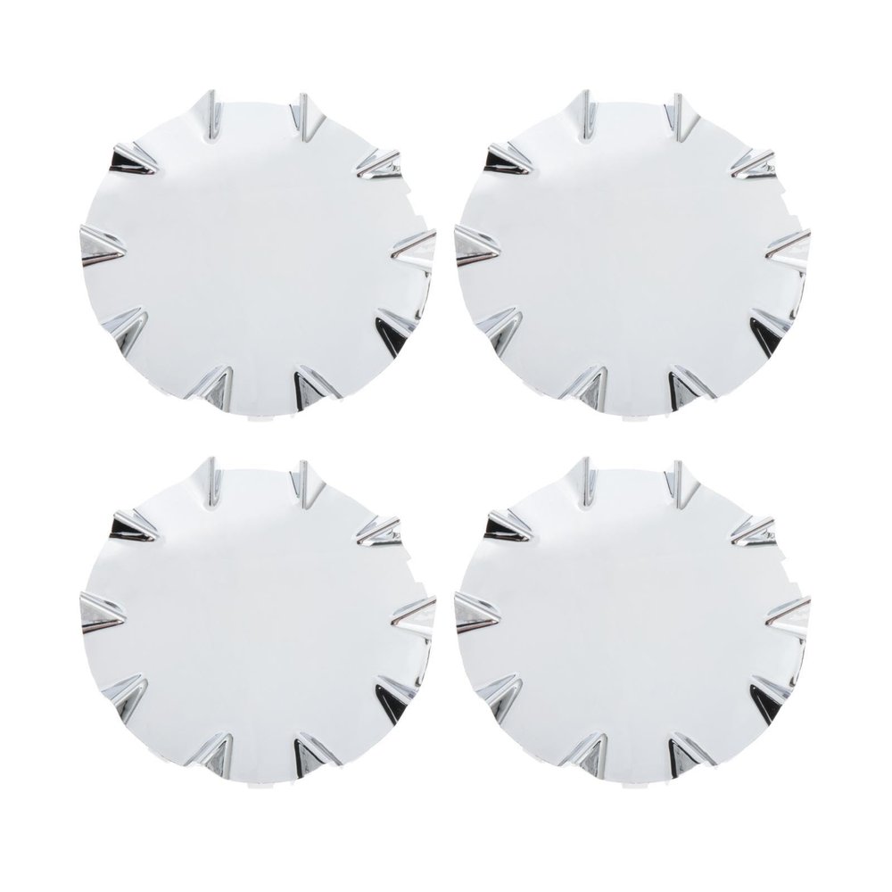 4 Pieces Wheel Center Hub Covers for SSR 19-20 Inch Split 5 Spoke Wheels Front Rear Replacement Maintenance Accessories