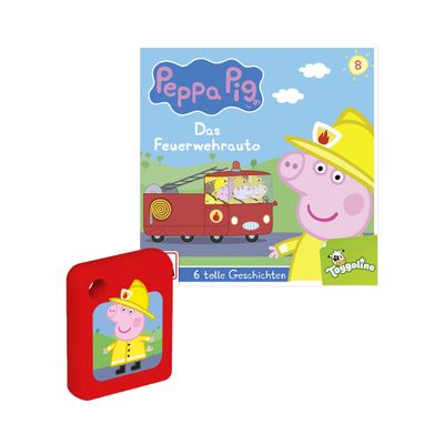 Galakto Audio sheet: Peppa Pig Episode 8: The Fire Truck, radio playback for kids ages 3 and up, playing time approx. 36 minutes