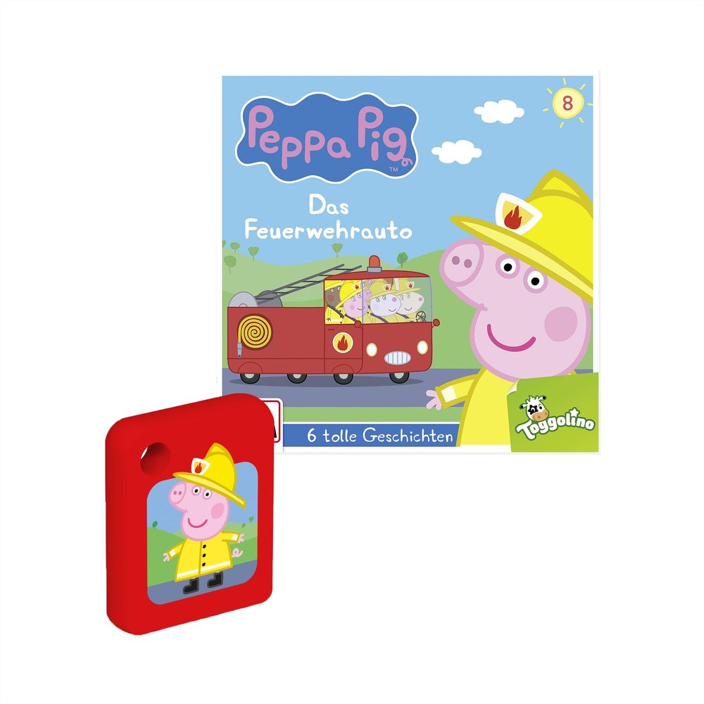 Galakto Audio sheet: Peppa Pig Episode 8: The Fire Truck, radio playback for kids ages 3 and up, playing time approx. 36 minutes