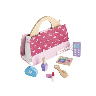 Mud Pie Kids Wood Purse Toy Set
