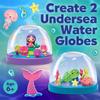Creativity for Kids Make Your Own Water Globes: Mermaids Kit | Sculpt, Decorate & Shake 2 DIY Snow Globes | Fun Mess-Free Craft Kit | Encourages Imaginative Play & Fine Motor Skills (Ages 6+) view 2