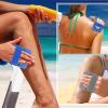 4 Piece Beach Sand Remover  Skin Friendly Bag, Talcum Free Cloth | Sand Removal Accessory, Travel for Adults, Children, Camping Trips, Outdoor Vacations, Seaside Holidays, Family Beach Days view 2