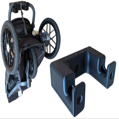 3DEXL Heavy Duty Wall Mount Bracket Storage Holder Upgrade for UPPAbaby Ridge Stroller